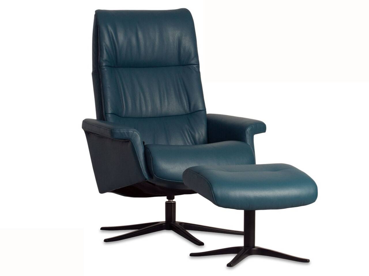 IMG Space 2400 lænestol inkl. skammel (Stofgruppe 4 - uld, Slimline stel - børstet).