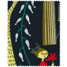 Textil Lustgården Svart från Ljungbergs Textil