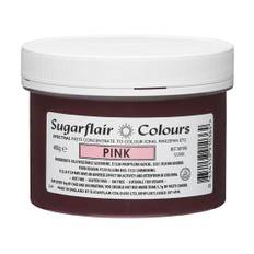 Sugarflair Pastafarve, Pink - 400g