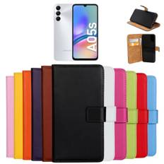 Samsung Galaxy A05s  pung pung etui kortholder - Hvid SAMSUNG A05s