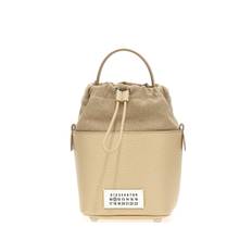 Maison Margiela - 5AC liten bucketbag - unisex - läder - one size - Neutral