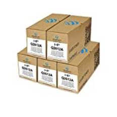 duston 5X Q2612A, 12A svart toner kompatibel med HP Laserjet 1010 1012 1015 1018 1020 1022 1022n 3015 3020 3030 3050 3052 305 M1005MFP M1319MFP