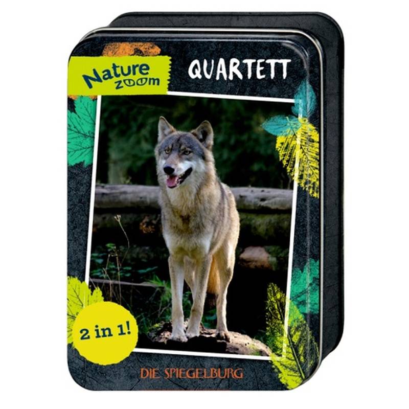 Die Spiegelburg Kartenspiel Quartett Heimische Tiere