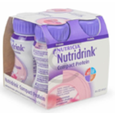 Nutridrink Compact Protein Aardbei 4ST