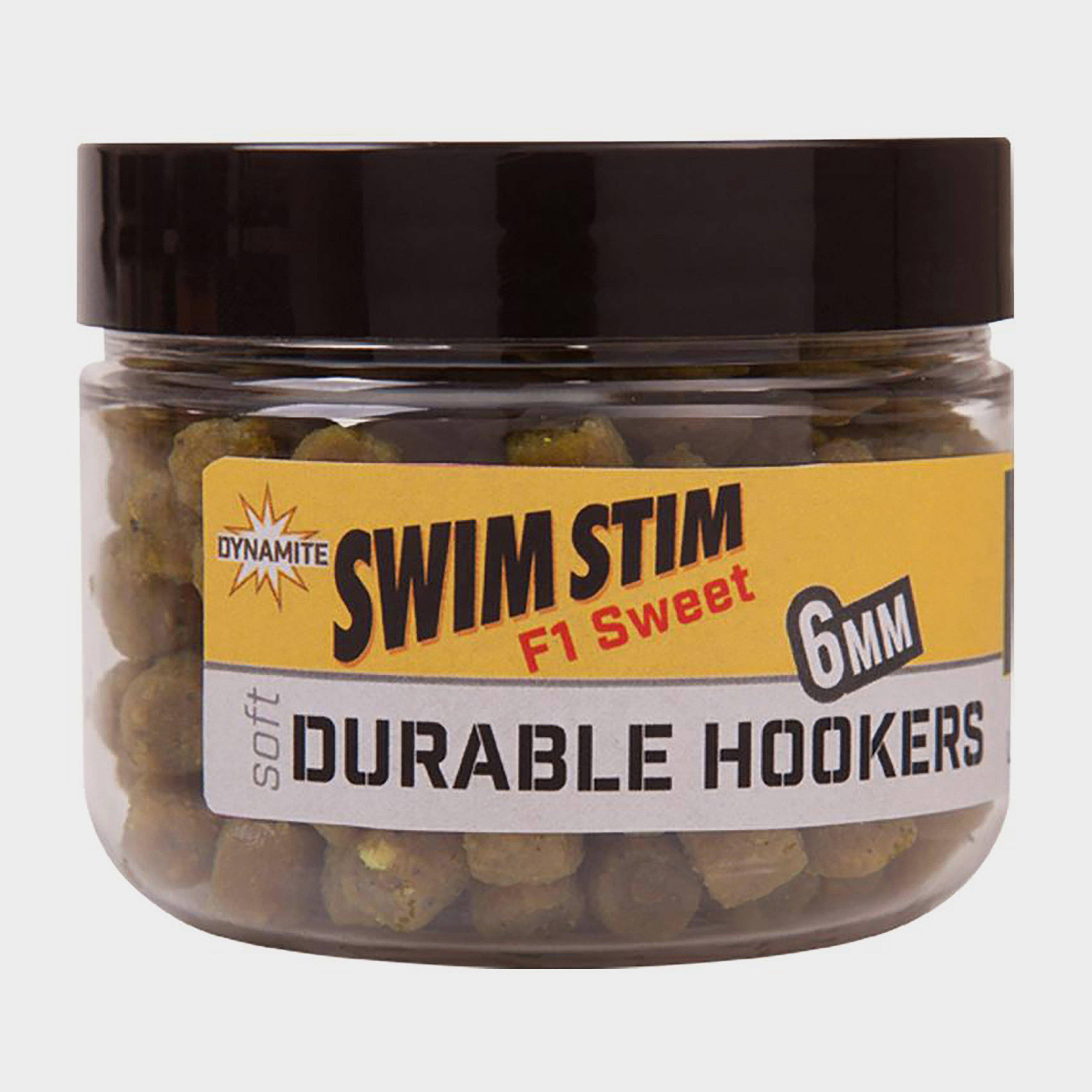 Dynamite Durable Hookers Pellet F1 Sweet 6mm, Brown