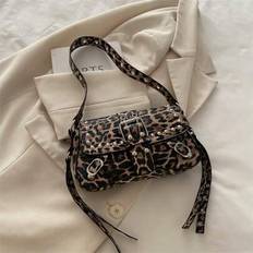 Brand New Punk Rivet Shoulder Bag, Portable, Suitable For Teen Girls, Female College Students, White-Collar Workers, Very Suitable For Work, Back To S - Multicolor