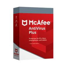 McAfee AntiVirus Plus (1 Year / 1 PC) Senaste versionen + gratis uppdateringar