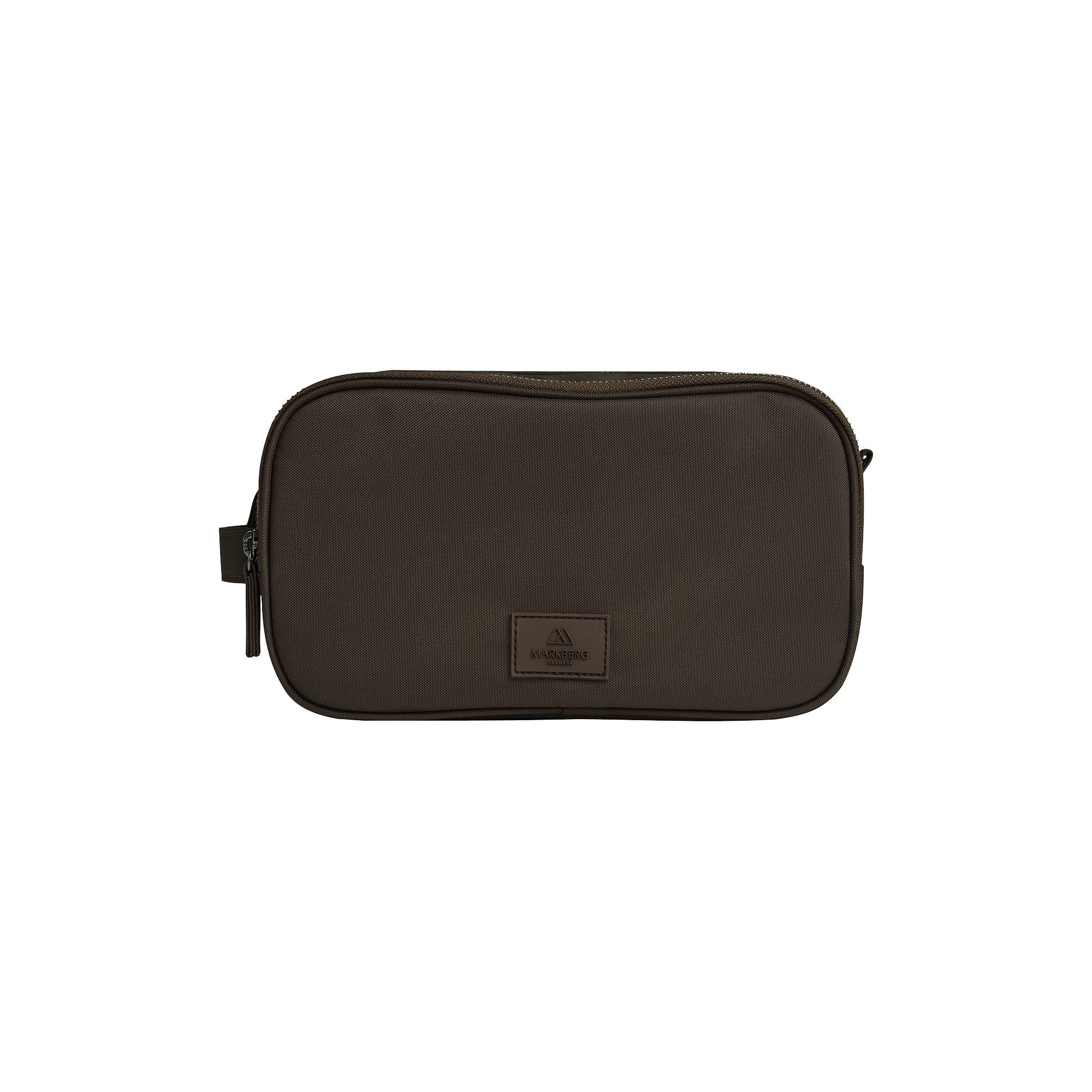 CareMBG Toiletry Bag Recycled, Espresso Brown.