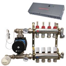 TE-SA gulvvarme 11 kreds med Danfoss Icon2 styring