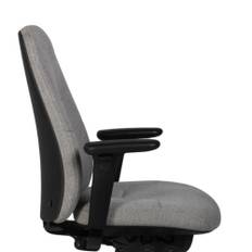 RH New Logic armlæn, Sort (Passer til New Logic 200/220)