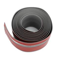 Stair Edge Trim Anti Slip Self Adhesive PVC Water Resistant L Shape Stair Nosing for Homes Hotels grå