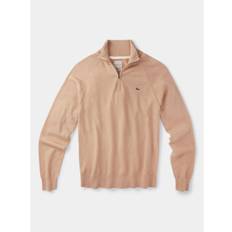 Aubin Bonby Zip Neck 100% Bomuld Brun TrøjeS