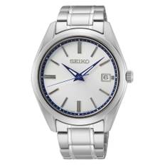 Seiko 140th Anniversary White Dial Men's Steel Watch SUR457P1