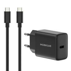Komplet oplader Samsung Galaxy Z Flip 7 - 2m kabel og vægoplader USB-C Sort