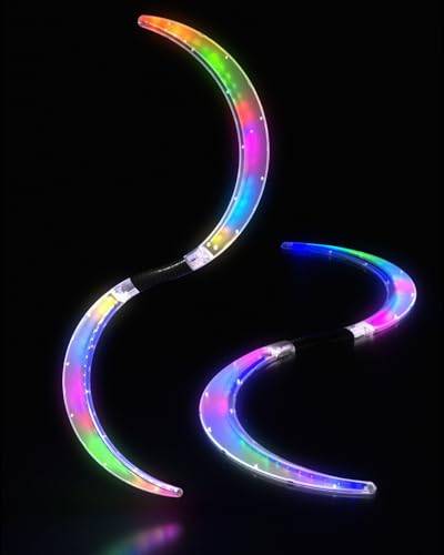 LED POI Wands S-Shape