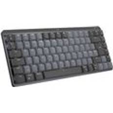 LOGITECH MX Mechanical Mini Minimalist Wireless Illuminated Keyboard - GRAPHITE - (PN) - 2.4GHZ/BT - N/A - NORDIC - TACTILE