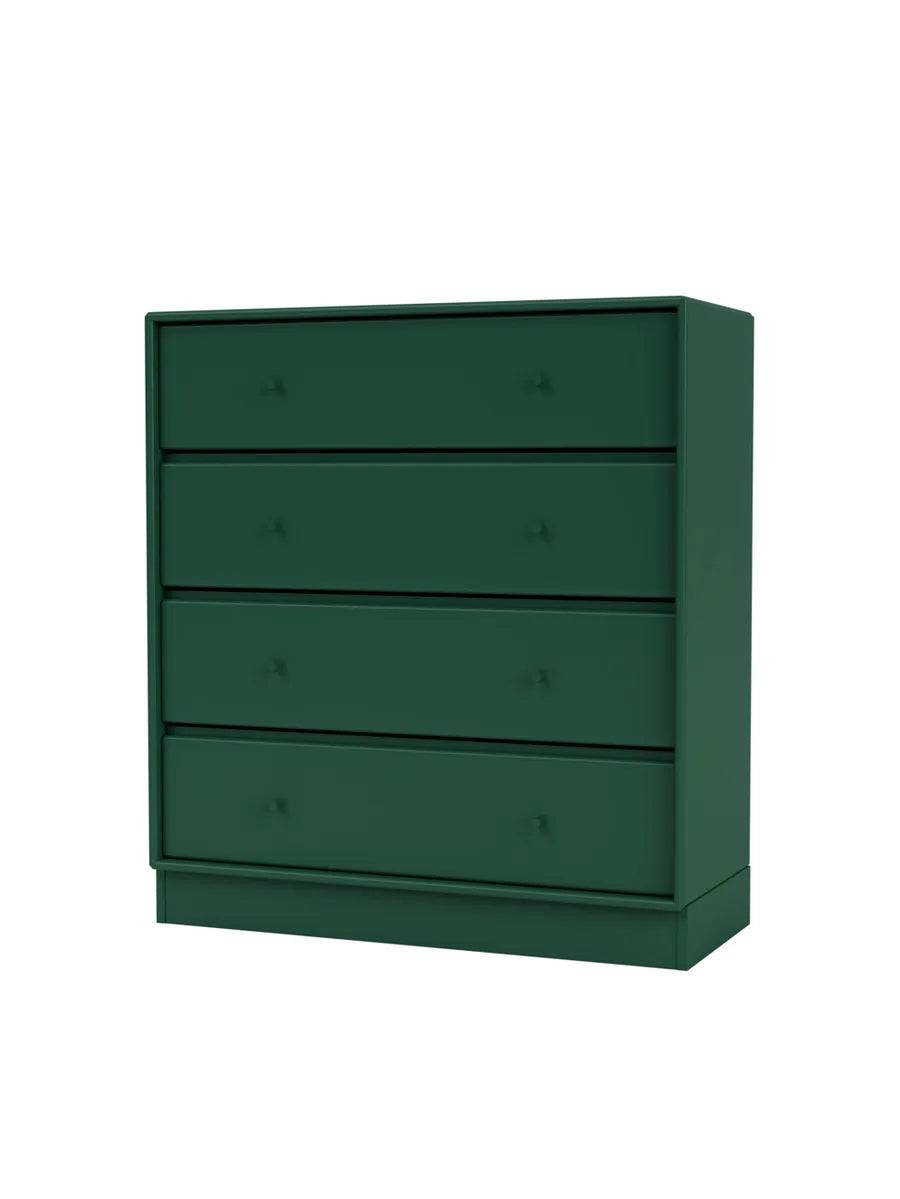 1125 kommode inkl. sokkel fra Montana Pine / Sokkel 7 cm - Jacobsen Plus