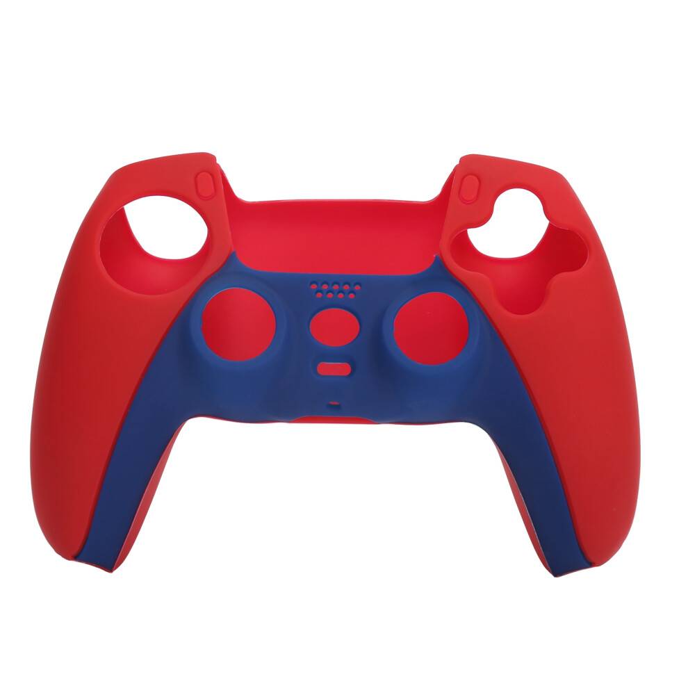 Spilforstærker, Skridsikkert silikonecover til PS5-controller, Komfortabelt design, svedtæt beskyttelsesærme med tommelfingergreb, God kvalitet,