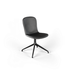 Chair no. One S1 Black Swivel - TERRA Black / Utan retursväng