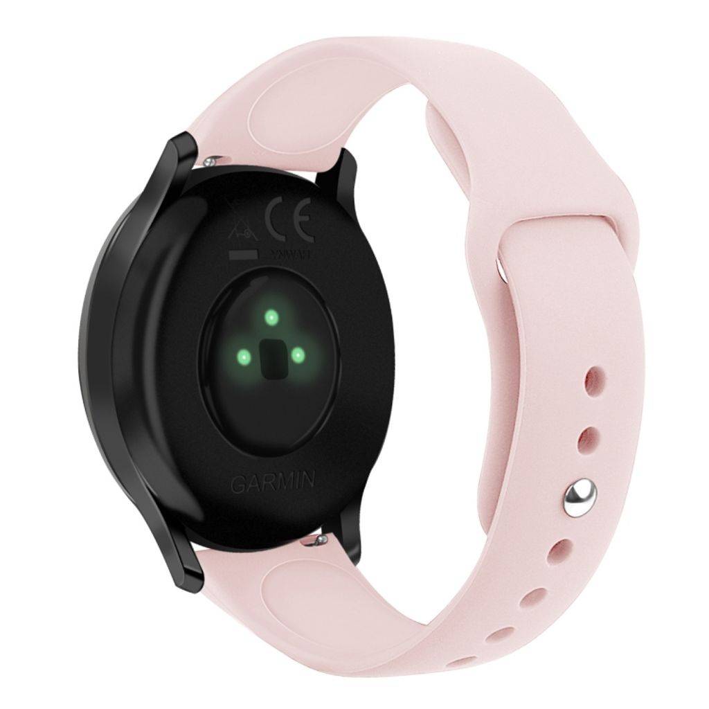 Garmin Vivoactive 3 / Vivomove HR Urrem i Silikone - Lysreød