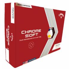 Callaway Golfbollar Chrome Soft 22 Truvis Gul/Blå (1st duss)