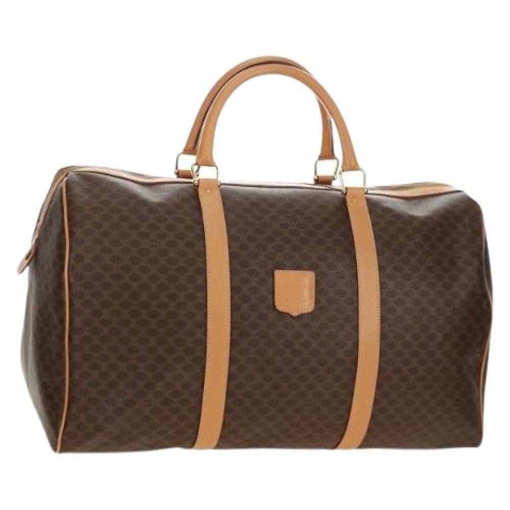 Celine Vintage Pre-owned Vintage Boston Bag - Vintage - Dame - Brun - ONE SIZE - Uld