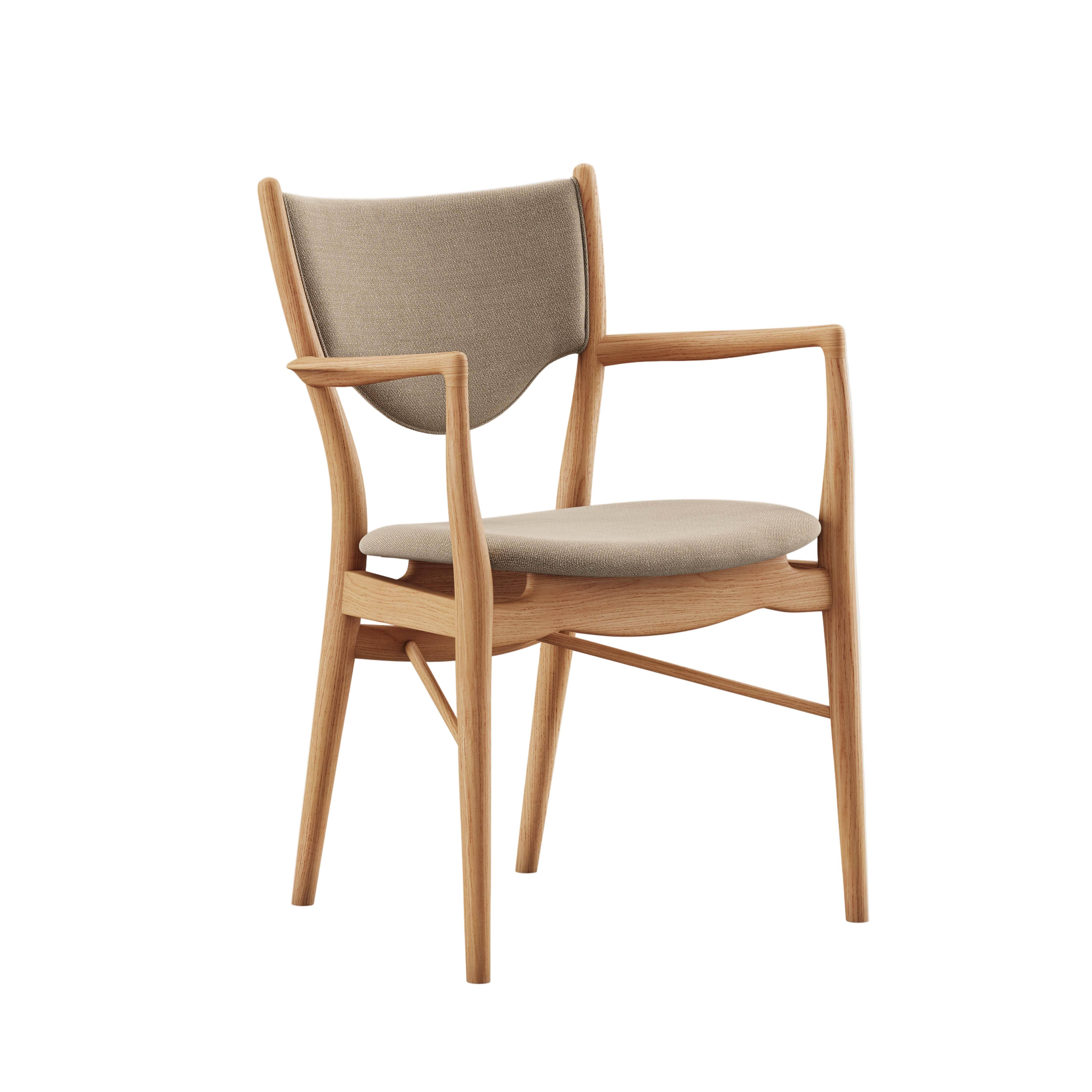 46 Armchair, eg olie af Finn Juhl Vidar 222 - Jacobsen Plus