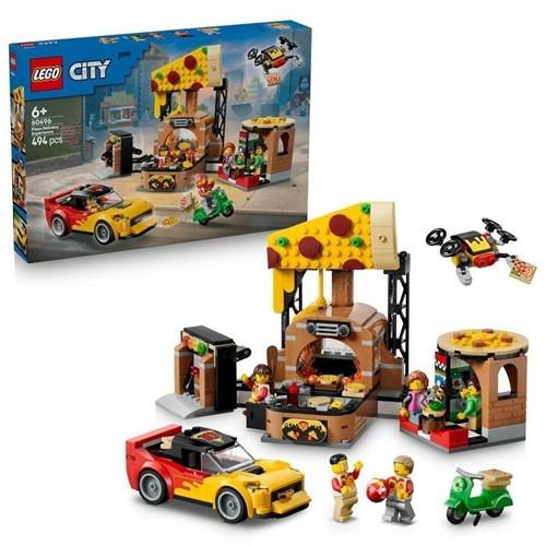Lego City, Pizzahemkörning med fordon