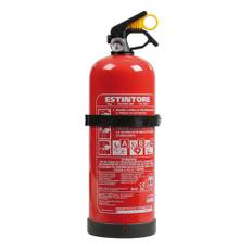 Ildslukker 2 kg. - Pulversukker Med Manometer - EN3-7