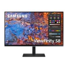 Samsung ViewFinity S8 S32B800PXU - S80PB Series - LED-skærm - 32 - 3840 x 2160 4K @ 60 Hz - IPS - 600 cd/m² - 1000:1 - DisplayHDR 600 - 5 ms - HDMI,