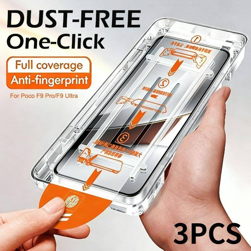 För Xiaomi Poco F9 F8 F7 F6 F5 Pro F9 Ultra F2 Pro F3 F4 GT Redmi K100 K90 Pro Max K80 K70 Pro K80 Ultra K70E Anti-spion Sekretess Dammfri Enkelt klic