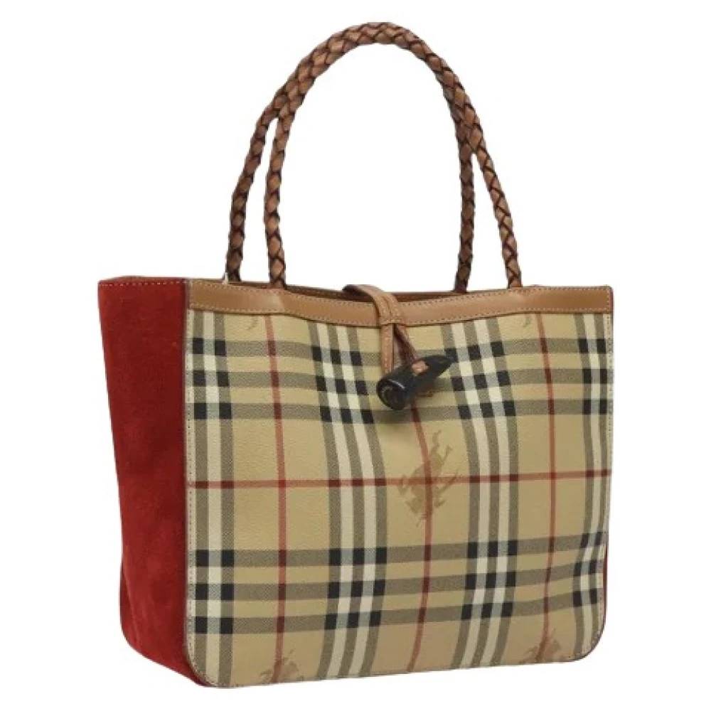 Burberry Vintage - Pre-owned Vintage Tote Bag Vintage - Dam - ONE Size - Läder