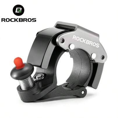 1 st cykelringklocka osynlig cykelstyrringklocka larmring 100dB för mountainbike, racercykel och skoter, cykeltillbehör - Multifärgad (svart,svart röd,svart titan färg)