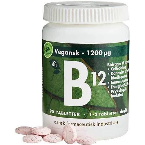 DFI B12 1200 g | 90 tabletter