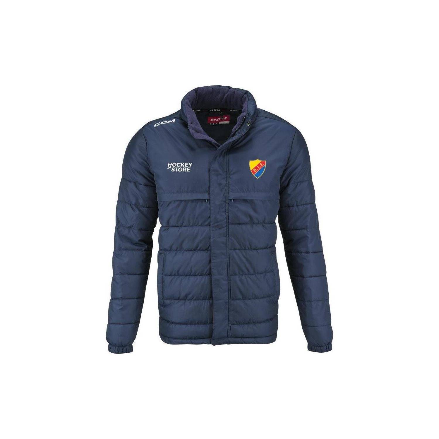 CCM Jacka Quilted WInter DIF Jr - Blå (M)