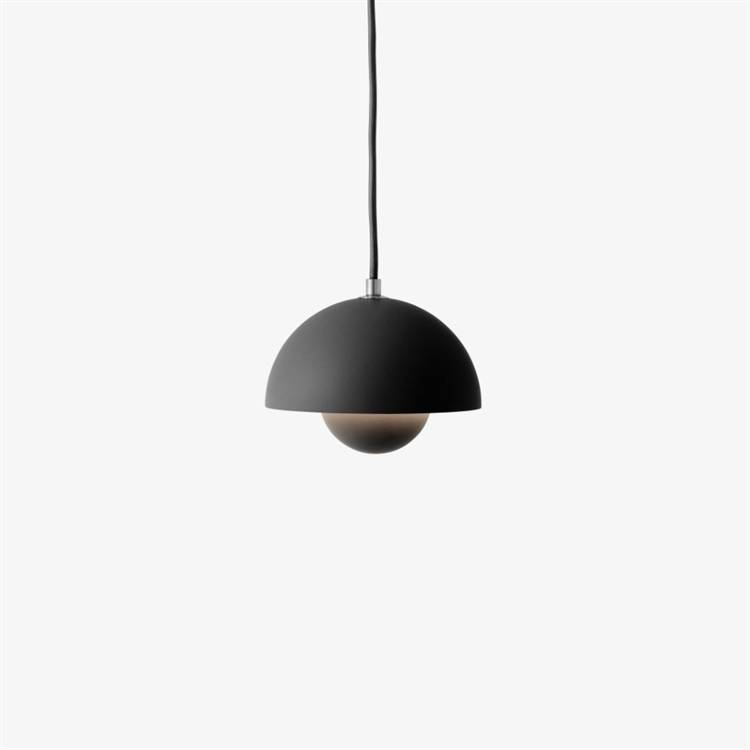 Andtradition Flowerpot VP10 hängsmycke Matt Black
