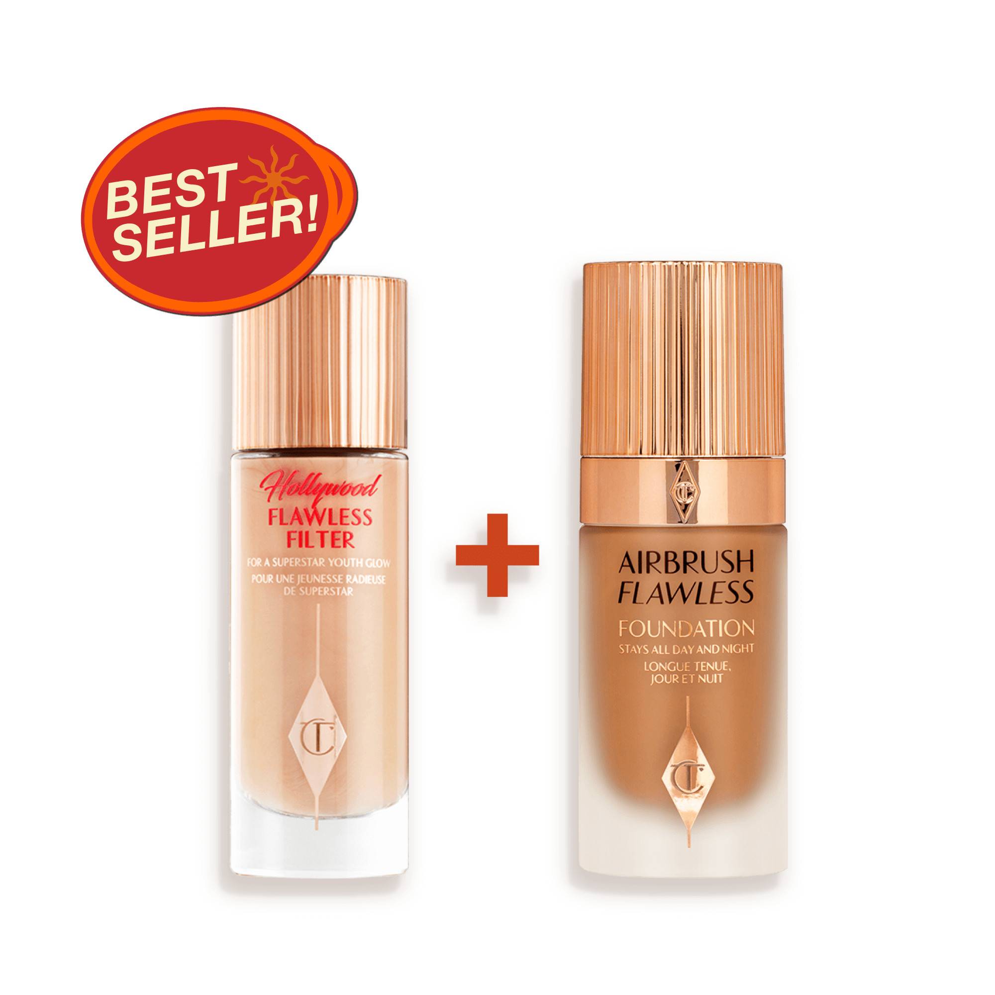 Charlotte Tilbury Hollywood Flawless Filter & Airbrush Flawless Founda