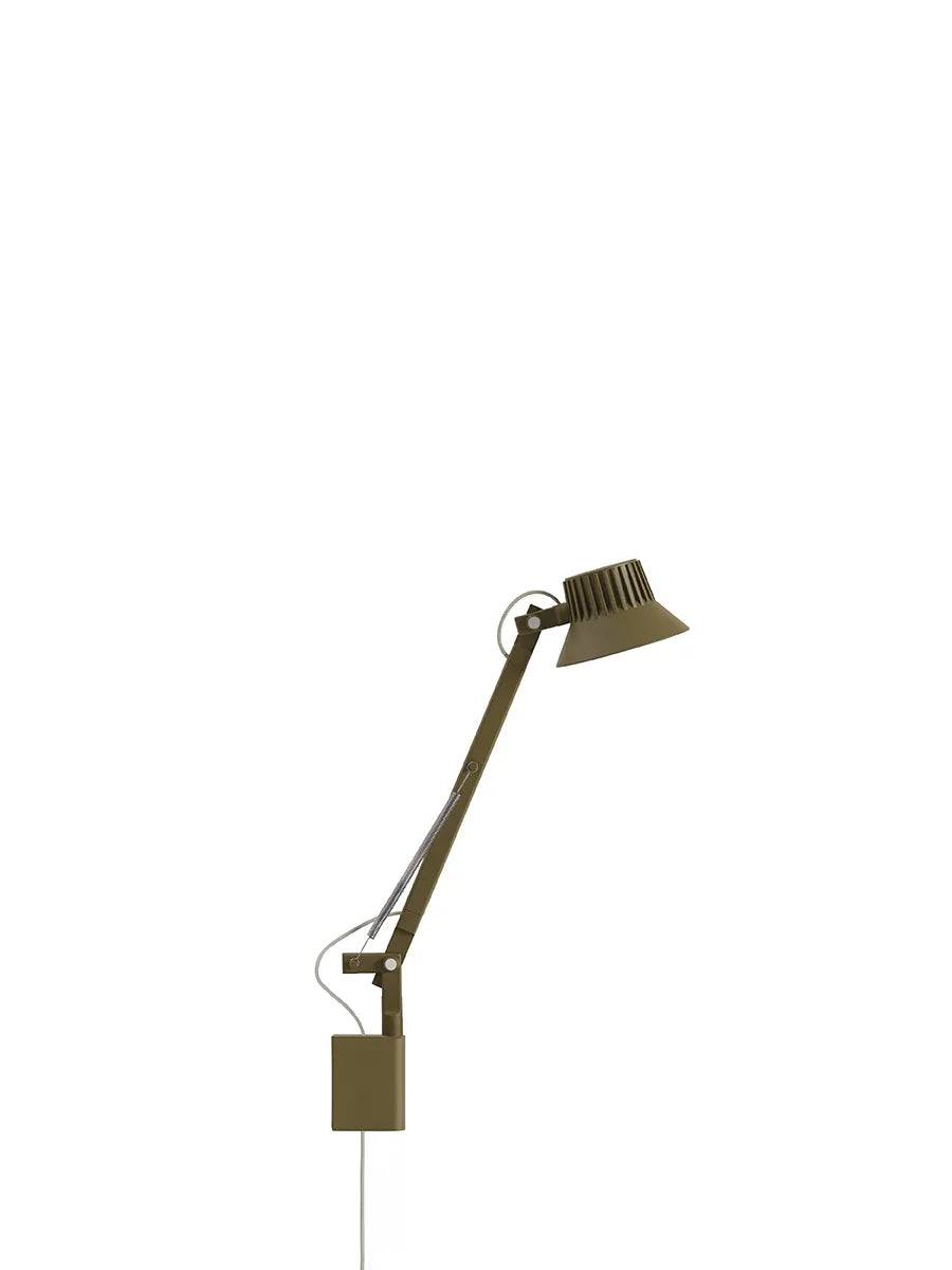 Dedicate S1 Væglampe fra Muuto Brown Green - Jacobsen Plus