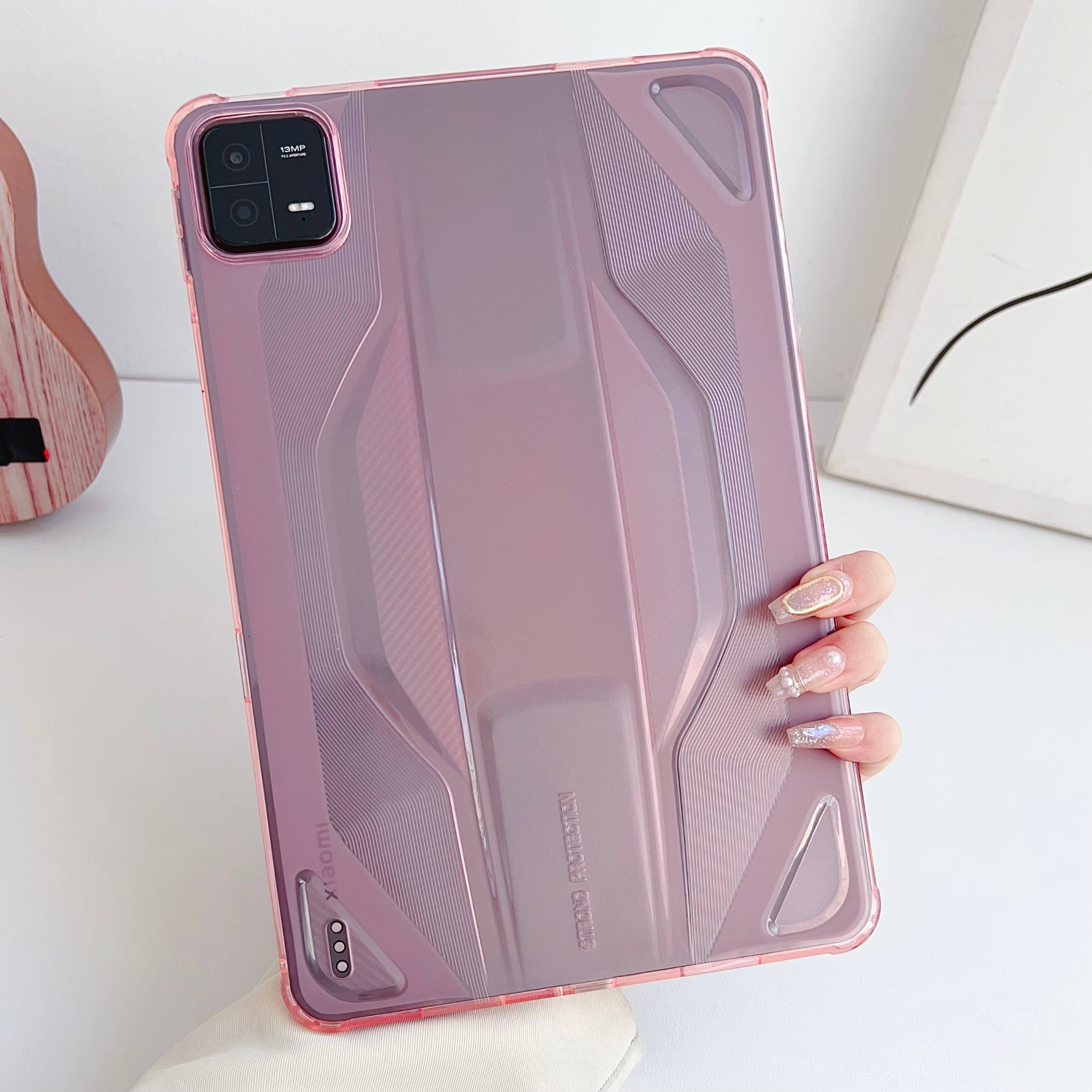 For Xiaomi MI Pad 6 5 6S Pro Case Shockproof Soft Silicone Aurora Transparent Tablet Cover Case for xiaomi MiPad 5 6 6S Pro