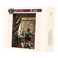 Puzzle Michèle Wilson - Vermeer målning konst - trä - A827-1200