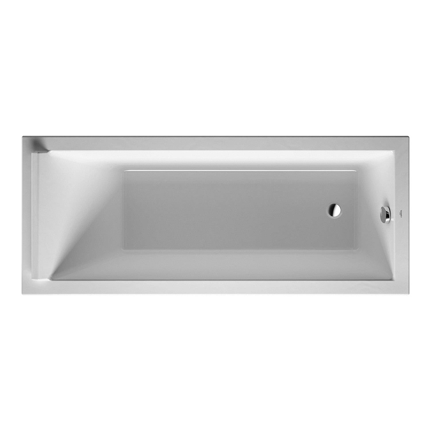 Badkar Duravit Starck LxB: 1700x800 mm, Volym: 186 liter