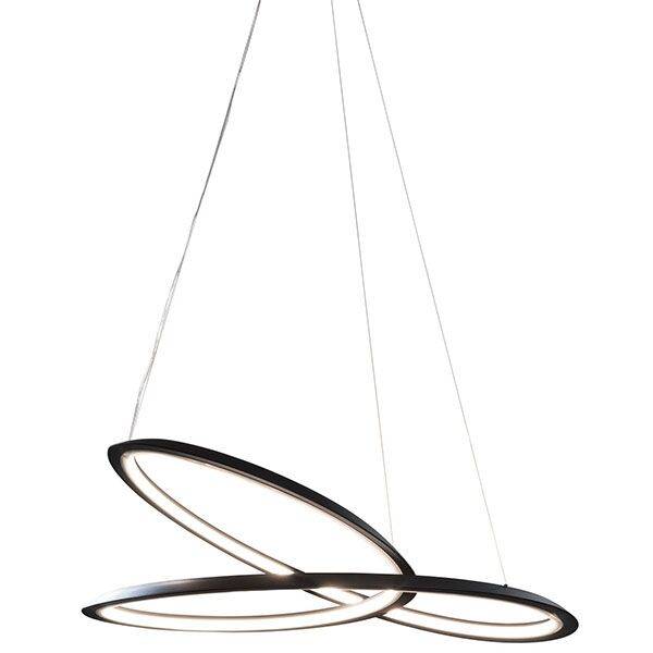 Kepler Pendel Sort Downlight 2700K.