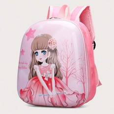 Waterproof,Lightweight,Portable Figure Graphic Classic Backpack Zipper Medium For Teen Girls Women College Students Perfect for School,College,Element - Pink - one-size,Princess,Happy Childhood,Fashion Girl,Unicorn Cloud,Lion,Dinosaur,Rocket,Space,Horse