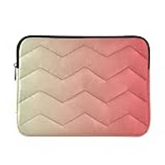 Gradient rosa datorfodral, laptopfodral 15,6 tum, laptopfodral vattentät, datorskyddsfodral