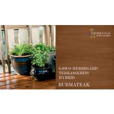 Gjøco Herregård Terrassebeis Hybrid: Burmateak 2,7 liter
