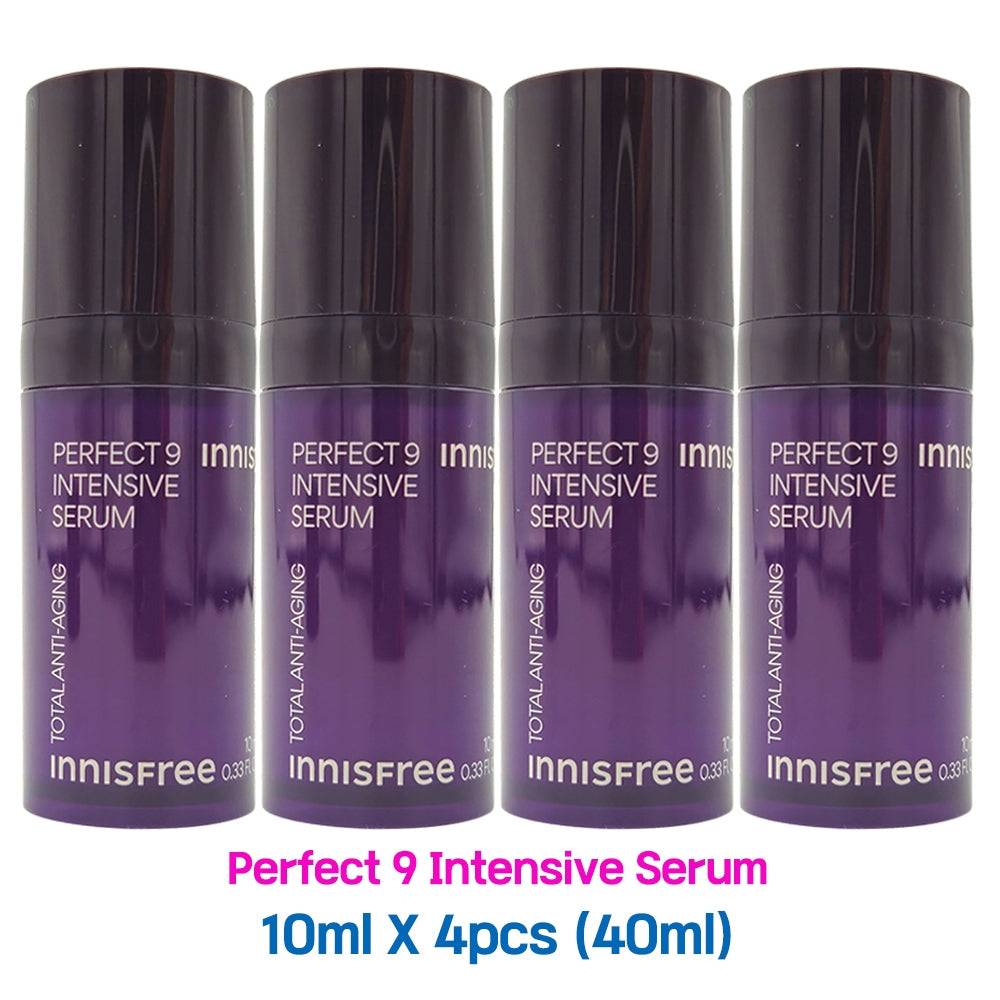 4 st/40 ml_[INNISFREE] Perfect 9 Intensive Serum 10 ml (Prov) 10ml X 4pcs (total : 40ml)