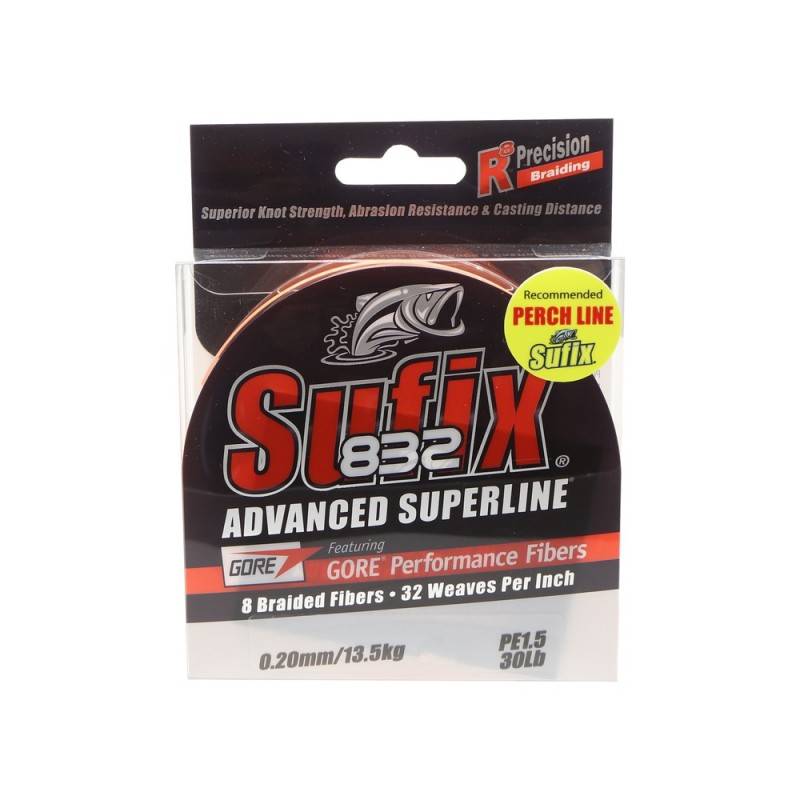 SUFIX 832 BRAID FIRE CAMO 120 METER 0,10mm 5,9kg