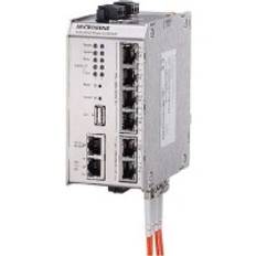 Gigabit Ethernet Switch 2 Dual Media Port - Netværks switch 010/100 Mbit porte