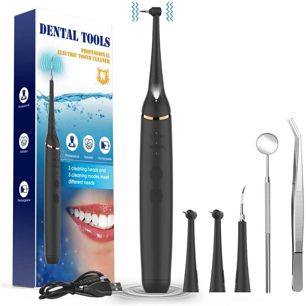 Pet Dental Bliss, ultralydsrenser med avanceret LED-lys til præcis fjernelse af plak, vandtæt design til problemfri rengøring og vedligeholdelse