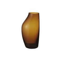 Sky vase ravfarvet glas stor
